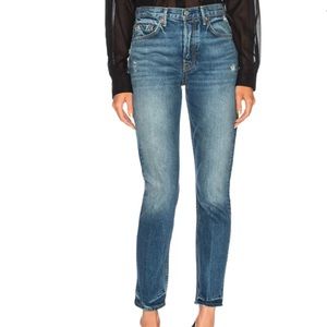 NWT GRLFRND Women's Blue Karolina High-rise Skinny Sz 23
